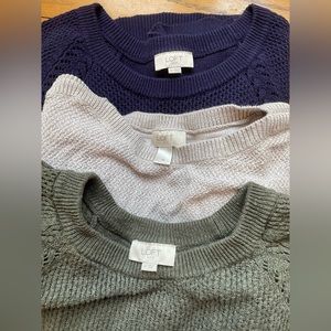 Loft Sweater - 3 Pack Bundle - Medium